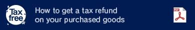 How to get a tax refund on your purchased goods